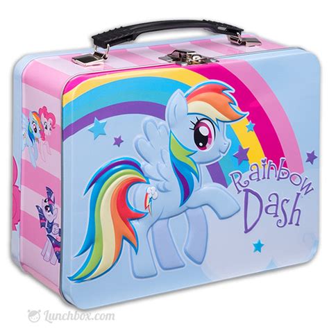 rainbow dash metal lunch box|Amazon.com: My Little Pony Lunch Box.